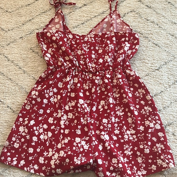 Red Romper - Picture 2 of 2